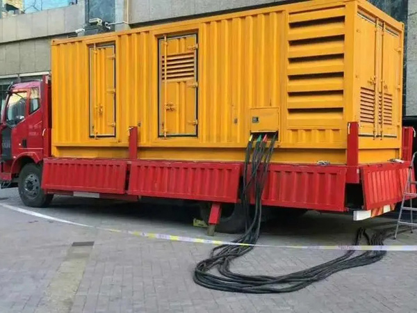 黎母山镇发电机组干接点启动